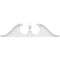 Ekena Millwork Rams Head Architectural Grade PVC Pediment (Urn Ships Unattached in Box), 80"W x 20"H x 2-3/4"P PEDPS080X200RHP00 - alternate 4